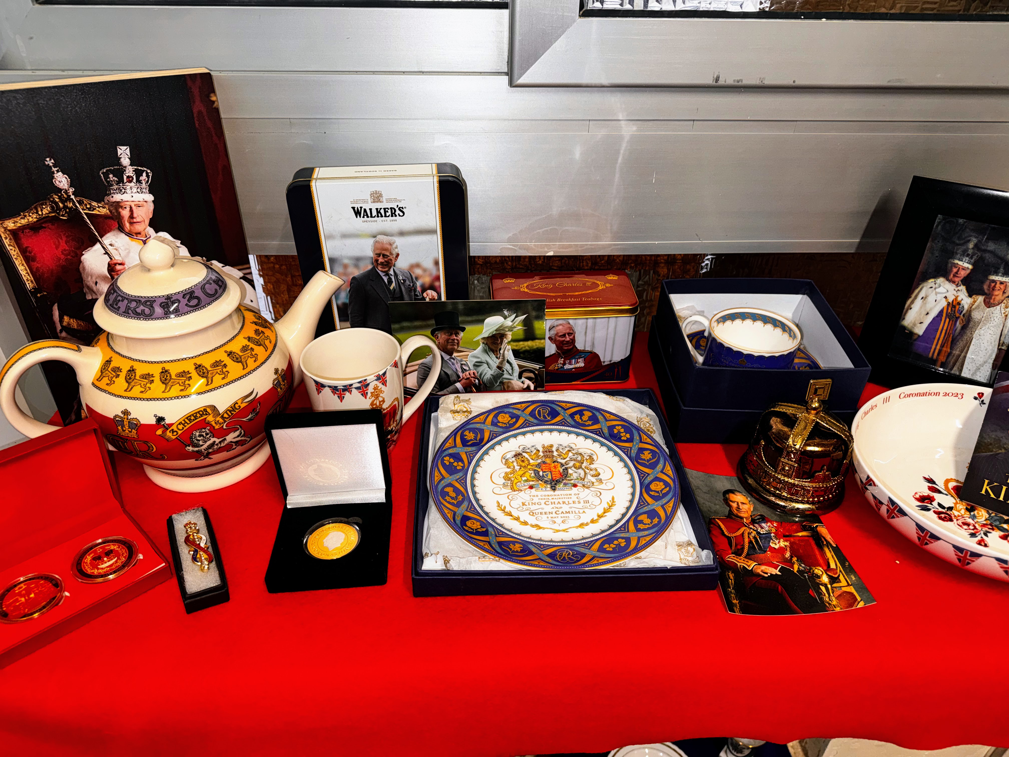 Royal memorabilia display 3